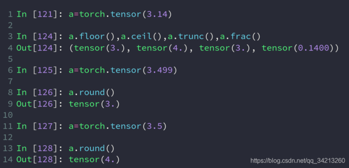 PyTorch——(3) tensor基本运算